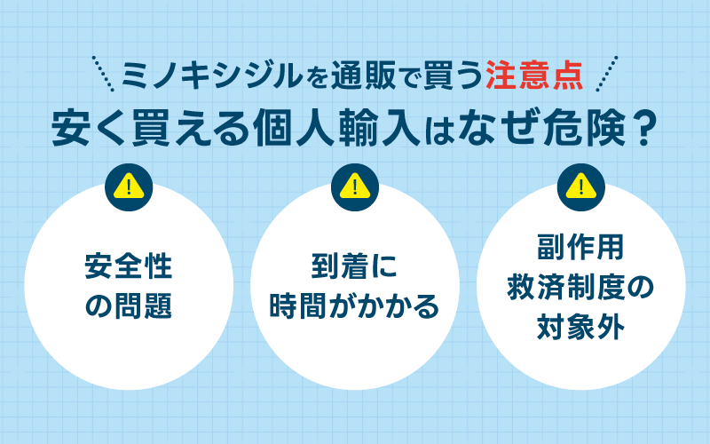 ミノキシジル　通販　注意点